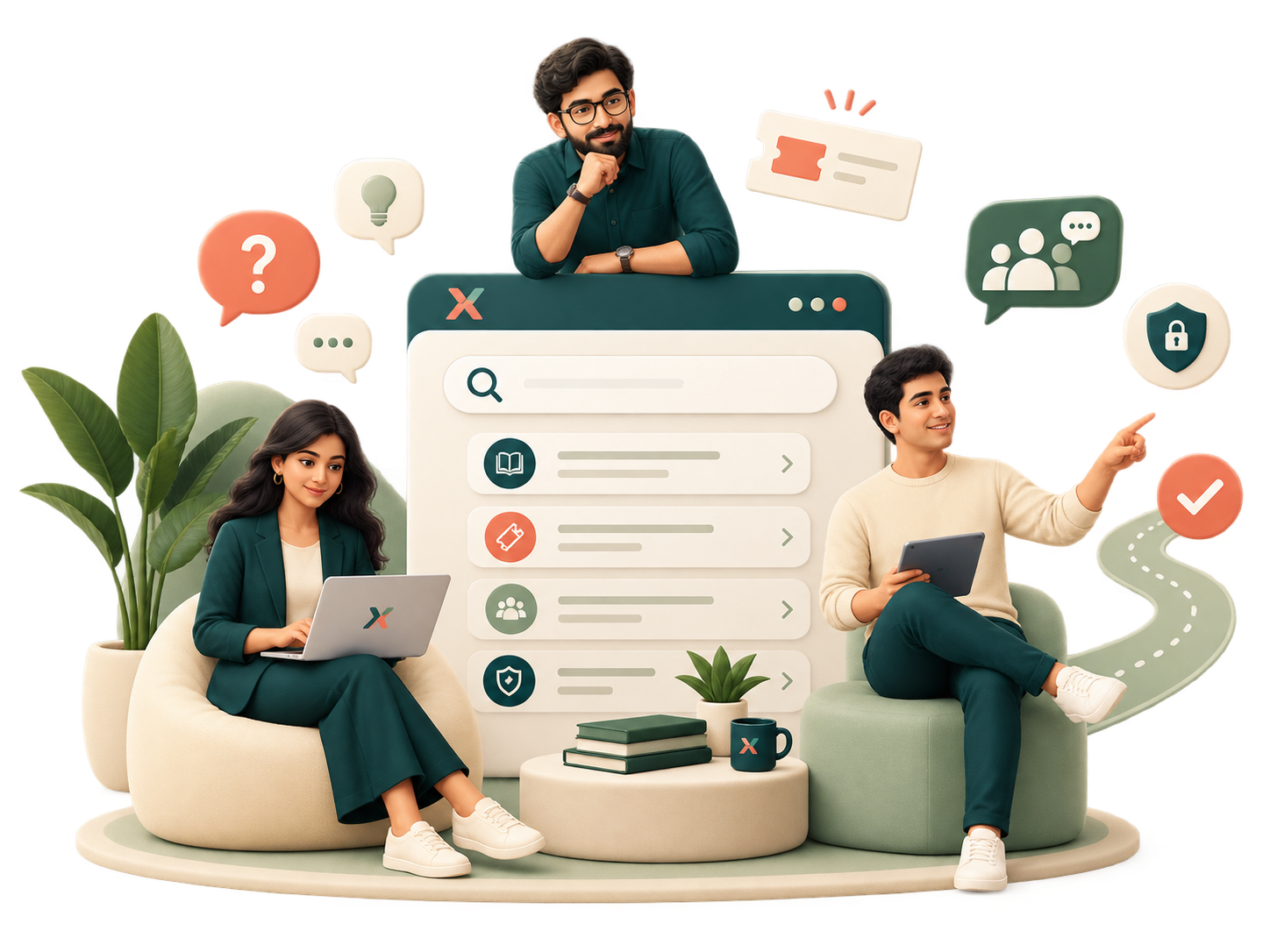 XTribe Help Centre guidance for experiences, bookings, community, privacy and support